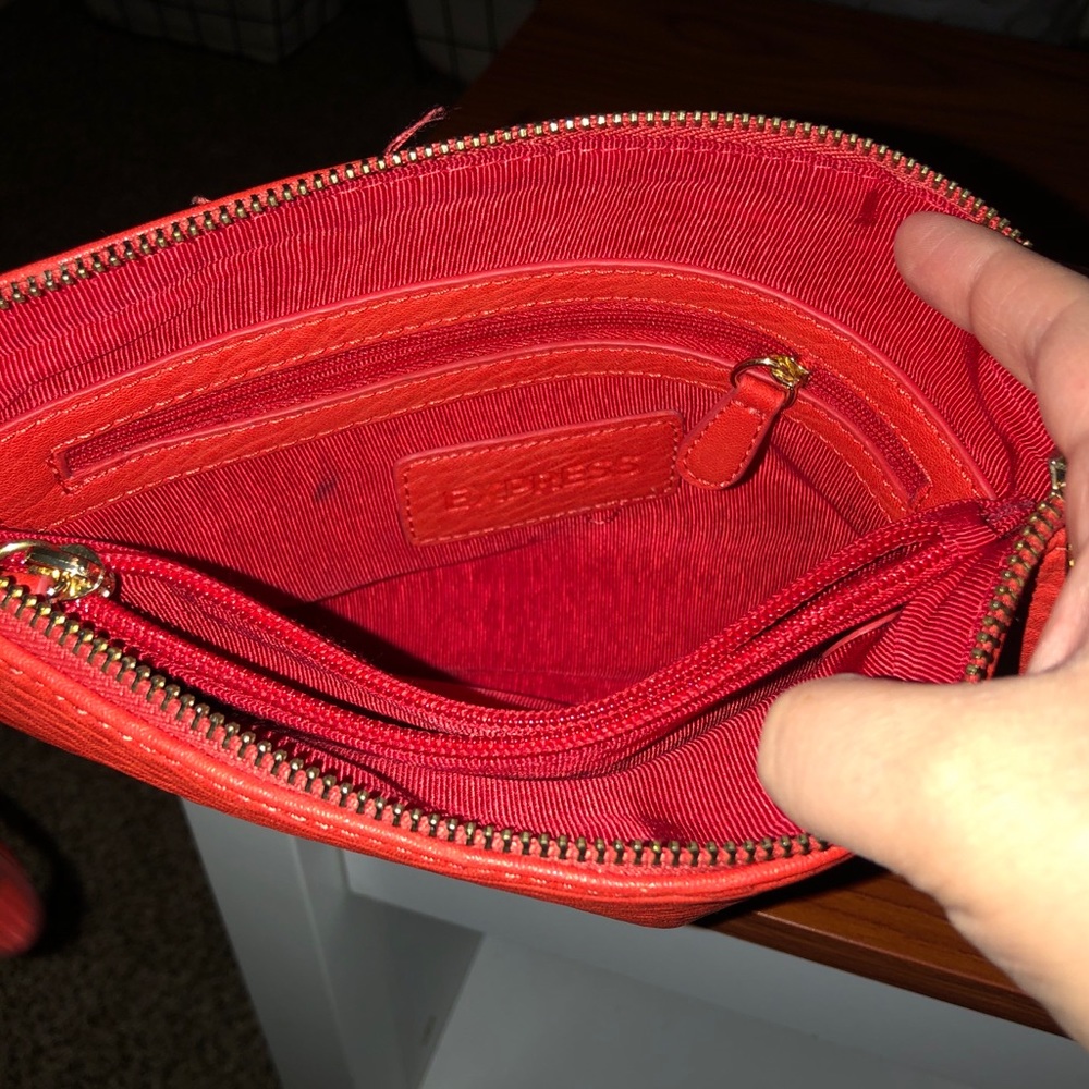 Red/orange wristlet - Picture 2 of 4
